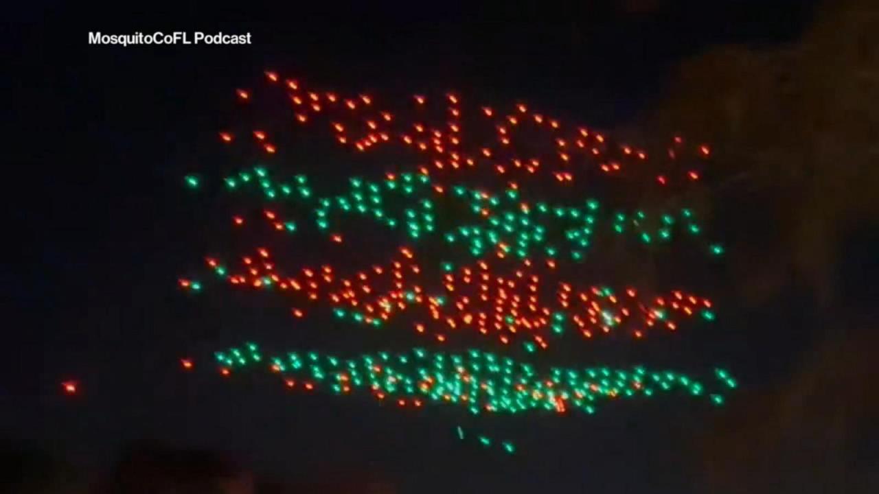 Orlando drone show malfunction